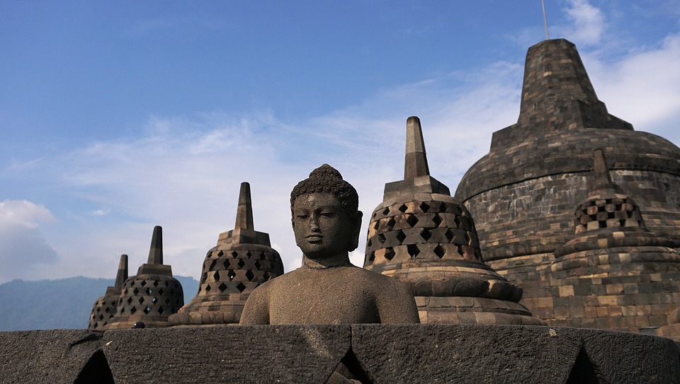 Borobudur Temple in Central Java Magelang