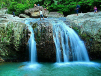 Menenangkan Diri Sembari Menikmati Indahnya Air Terjun Bayat