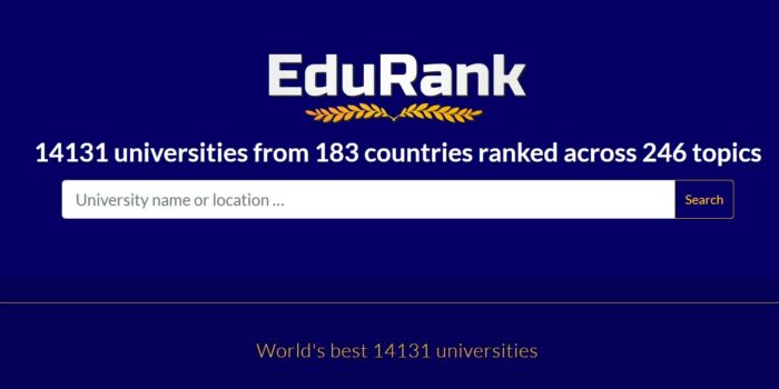 Universitas terbaik di indonesia edurank 2024