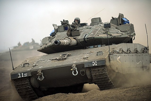 Merkava Mk4 dengan sistem perlindungan Archer