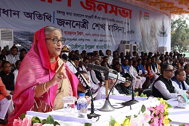 Kampanye politik Sheikh Hasina di Kotalipara