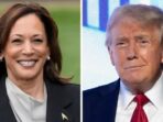 Donald Trump dan Kamala Harris