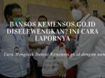 Cara mengecek bansos kemensos.go.id