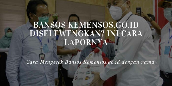 Cara mengecek bansos kemensos.go.id